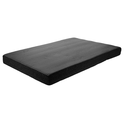 Healeved Colchoneta de Equilibrio de Tamaño Mediano 435X295X4 CM Color Negro Azul Cojín Antideslizante de Espuma Nbr para Yoga Fisioterapia y Entrenamiento de Equilibrio Colchoneta