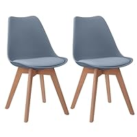 Amazon｜【2脚セット】イームズチェア ダイニングチェア クッション