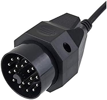 Miniatura 6 de E-Car - Cable adaptador OBD de 20 pines a OBD2 de 16 pines macho a hembra, cable de diagnóstico redondo para BMW E36 E46 E38 E39 E53 X5 Z3