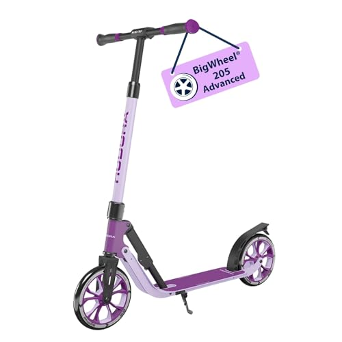 HUDORA BigWheel® 205 Advanced Scooter - Komfortabler Aluminium-Roller für...