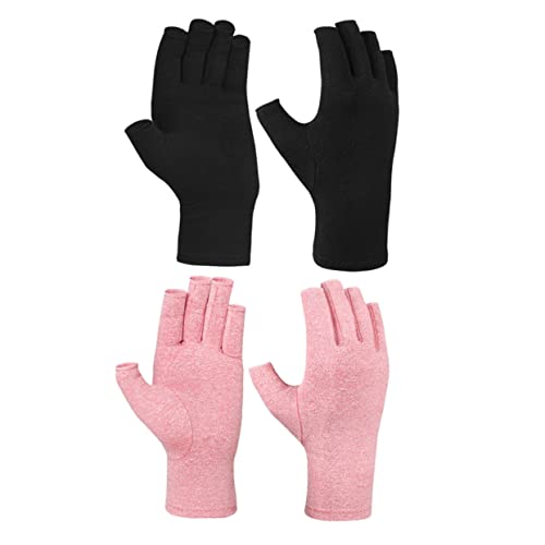 GALPADA Half-Finger Workout Gloves Men Women Fitness Gloves Non-Slip Compression for Gym