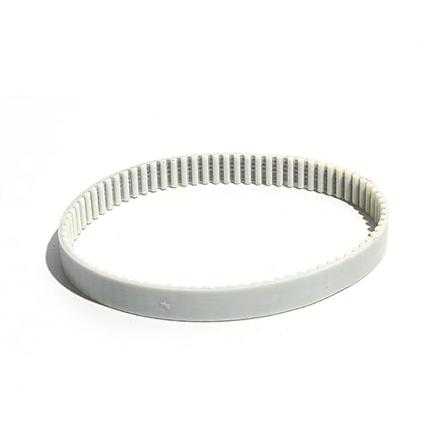 Courroie HTD5M 1540 en polyuréthane blanc PU pas de 5mm et largeur 15mm boucle fermée