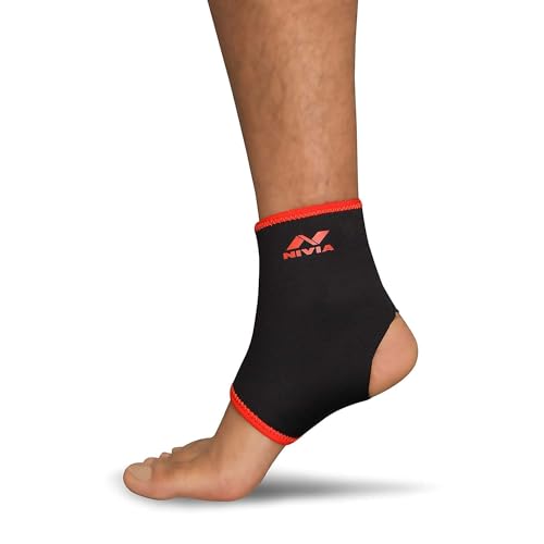 Nivia Orthopedic Adjustable Ankle Support (Slip In) For men and women, for gym, for outdoor sports, ankle brace for sports, Pain relief ankle protection guard, Ankle Band, Size (Large) (B07Y8JPXHY) Amazon Price History, Amazon Price Tracker