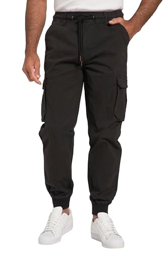 JP 1880 Herren große Größen Übergrößen Menswear L-8XL Cargohose FLEXNAMIC®, viele Taschen, Modern Fit schwarz 4XL 782635100-4XL