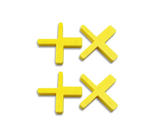 Abstandshalter für Terrassendielen in verschiedenen Größen, 5 mm, 6 mm, 8 mm, 10 mm, 4 Stück