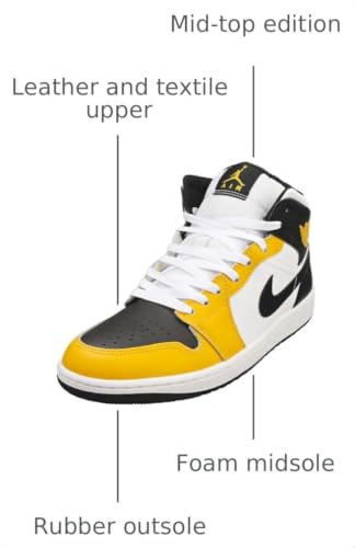 Image of Nike Men's Air Jordan 1 Mid Sneaker
