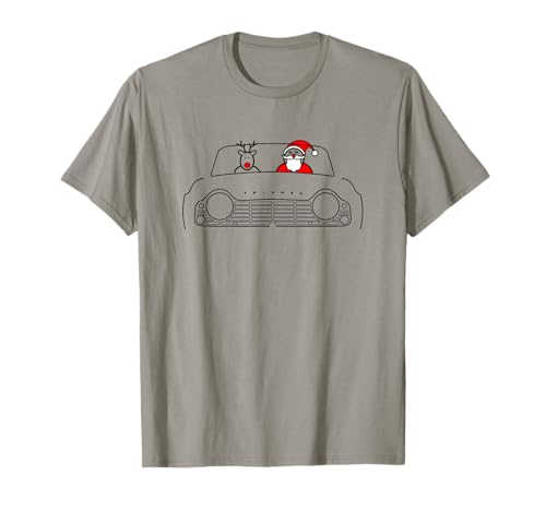 Triumph TR4 classic old British sportscar Christmas edition T-Shirt