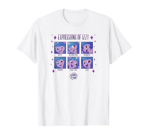 T-shirt Izzy Moonbow My Little Pony avec impression haute définition