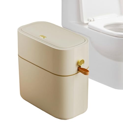 Generisch Cubo de basura para cuarto de baño, 8 l