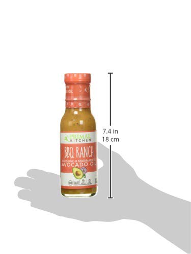 Primal Kitchen, Avocado Oil BBQ Ranch Dressing, 8 Fl Oz