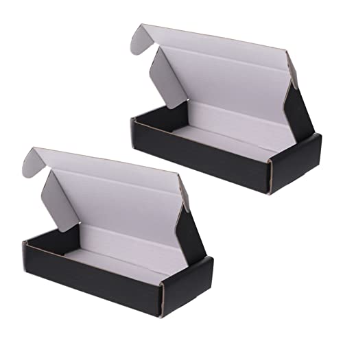 Operitacx 15piezas Caja De Cartón Corrugado Colorida Unidades Caja De Envío Multifuncional Ligera y Resistente Golpes Para Almacenar y Enviar Ropa y Accesorios