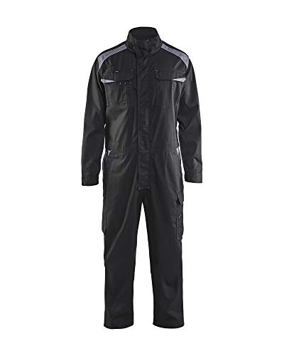 Blaklader 605412109994C58 Industry Overall, Size 42/32, Black/Grey
