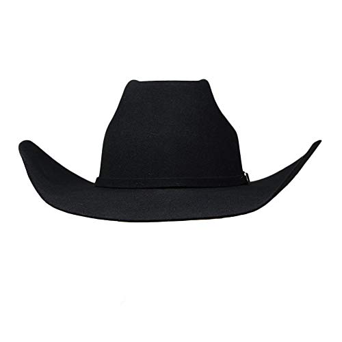 Ariat A7520201-7.125 Men'S 2X Wool Black Felt Hat A7520201 7 1/8 thumb #4