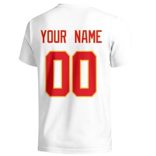 Image of ANTKING T Shirt with Custom Name Number for Men Women Gifts | Custom T Shirt for Youth Men Women Birthday Gift