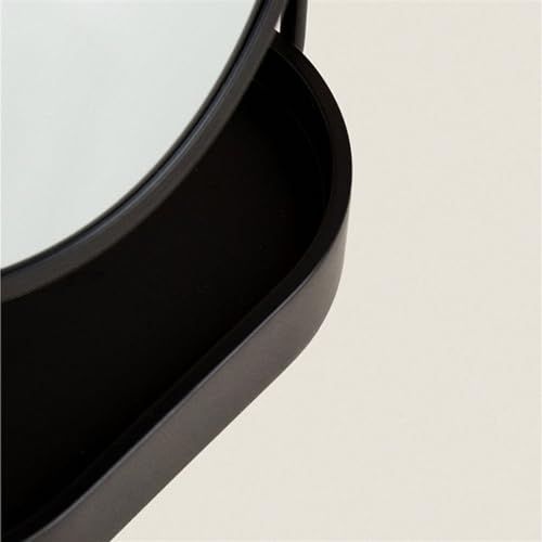 Espejo de tocador vertical con base organizadora para un escritorio impecable 5