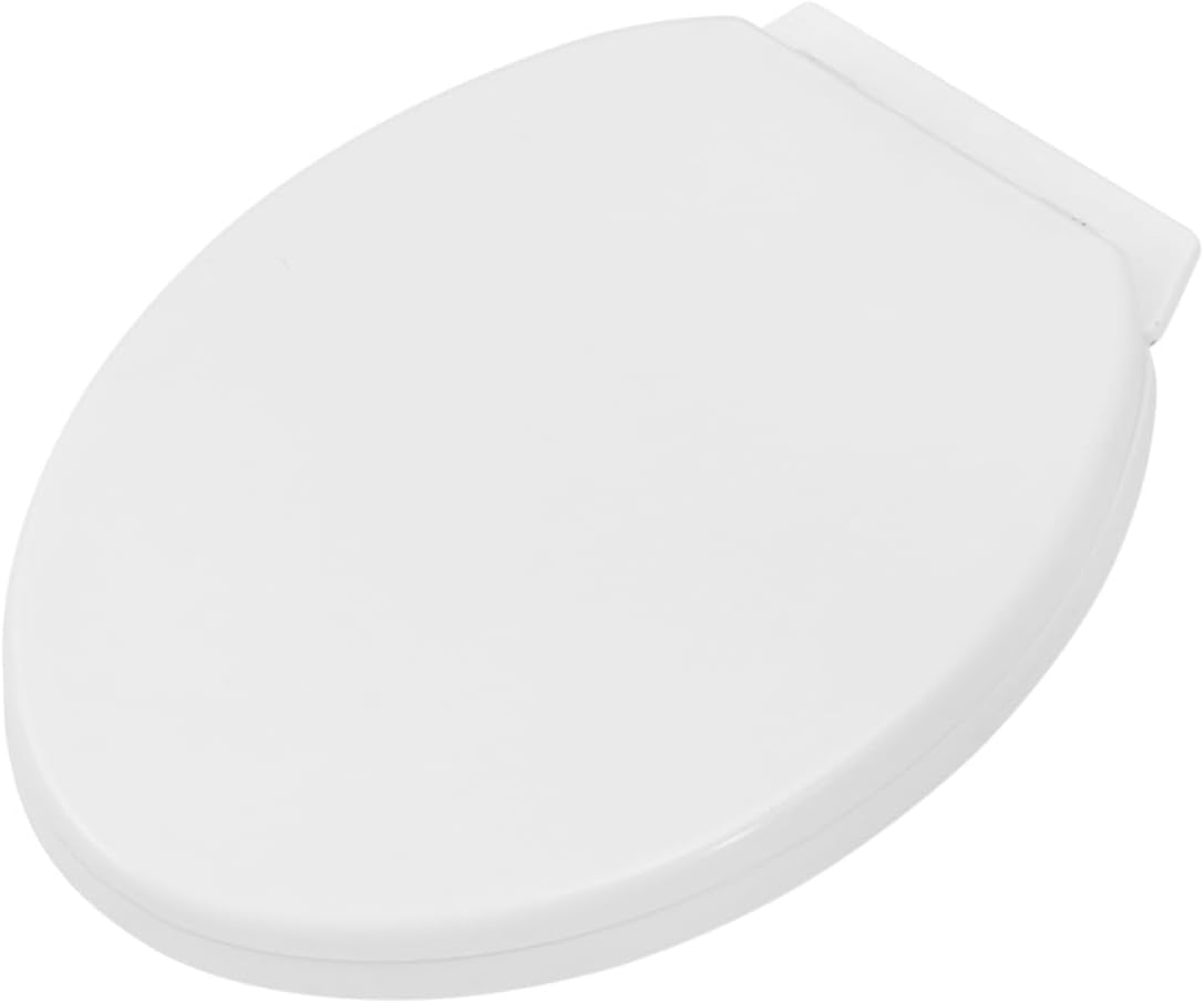 Thick Shaped Home Toilet Cover Hinge Pp Lid for Bathroom Hotel Easy Close