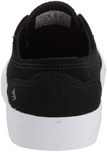 Emerica Boy's The Romero Laced Youth Skate Shoe, Black/White/Gum, 2c Medium US Big Kid | Image 2