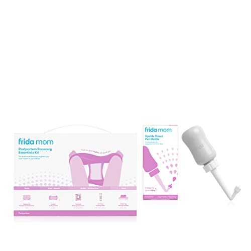 Image of Frida Mom Essentials Kit + Gray Upside Down Peri Bottle
