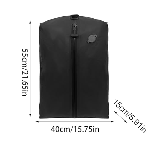 Bolsas de vacío para ropa impermeables con cremallera hermética 6