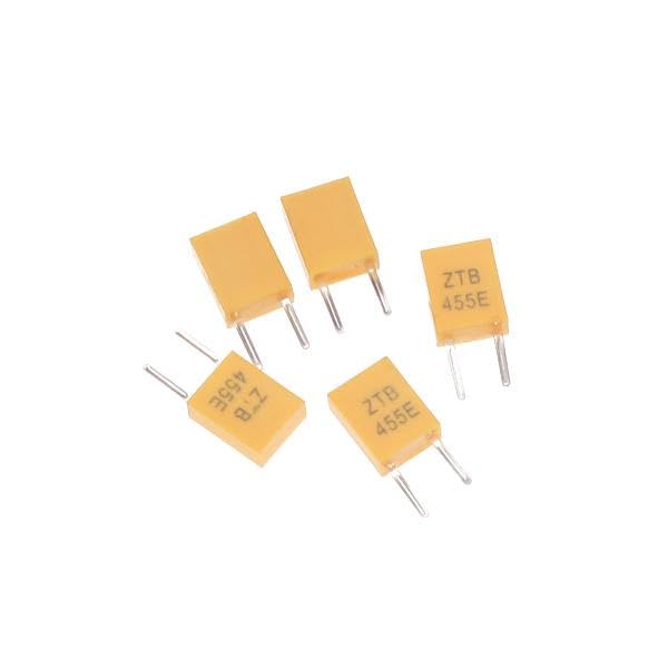 5 Pezzi di Risonatore Ceramico da 455 KHz con 2 Pin