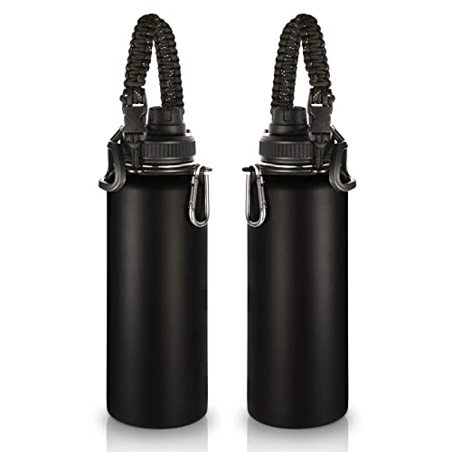 Volhoply Insulated Water Bottles Bulk 2 Pack