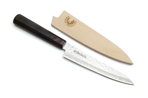 Yoshihiro 46-Layer VG10 Damascus Petty Knife