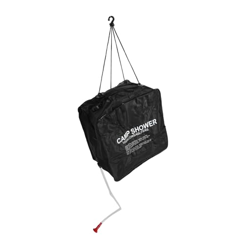 Douche de camping portable solaire pour laver la saleté en voyage