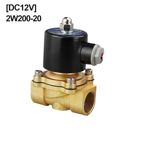 Électrovanne en laiton DN20 AC220V, haute résistance corrosion