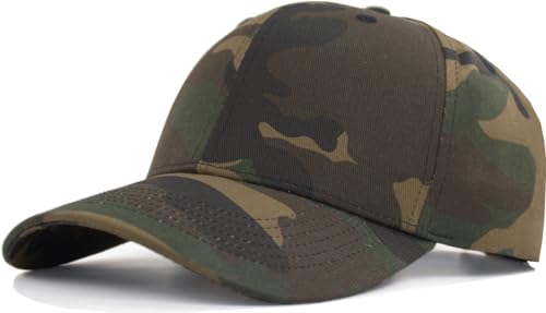 Image of XL XXL 3XL Oversized Big Head Hats Mens Structured Baseball Cap Fit for Size 7 1 /2, 7 5 /8, 7 3 /4, 7 7 /8, 8, 8 1 /8