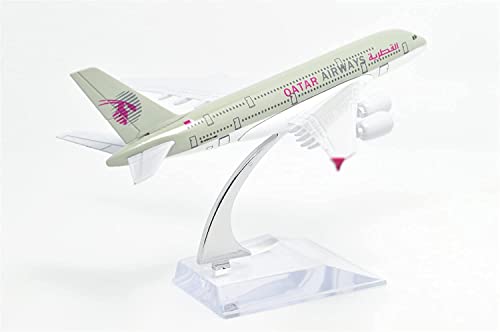 Image of Toys Uncle Diecast Aeroplane Scale Model, (Qatar Airway), 6 +, Multicolor