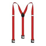 Photo Gallery liurongni bretelle alla moda, lunghezza regolabile, fascia elastica, da lavoro, per abbigliamento casual e da festa, rosso, 90*2.5cm Photo Gallery liurongni bretelle alla moda, lunghezza regolabile, fascia elastica, da lavoro, per abbigliamento casual e da festa, rosso, 90*2.5cm
