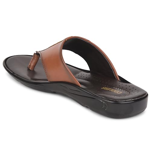 Image of Liberty Coolers COMFORT-3 Casual Slipper For Men With PVC Sole | Durable and Lightweight | Comfortable and Soft Outsole for Everyday Wear | Stylish Footwear and Cushioned Footbed