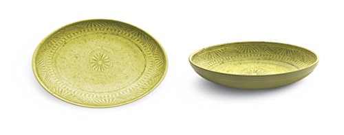 Emporio Zani Touc-Mel Risottiera ovale Mono Giallo cm 33x22.5x6.5