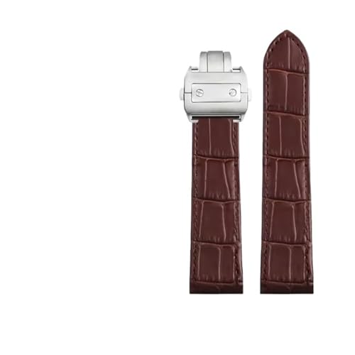 [[ł] JeBG TgX 100V[Y EHb`uXbg ϊ 20mm 23mm ANZT[p vU[EHb`Xgbv(Brown-silver clasp,20mm)