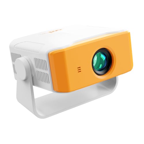 Image of Mini Projector Portable Rotatable with Electronic Focus & Auto Kyestone