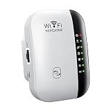 Ronyme Extensor de Rango WiFi Repetidor de Red Configuración de 1 tecla Punto de Acceso Repetidor de Internet Compacto de Amplificador de Red