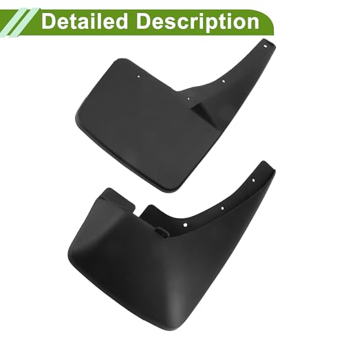 Image of Mud Flaps Splash Guards for Cadillac Escalade 2012-2019 Front and Rear Mud Guards 1 Set