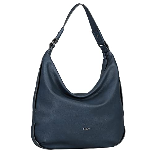Gabor bags Malu Damen Hobo Bag Schultertasche Mittelgroß Blau