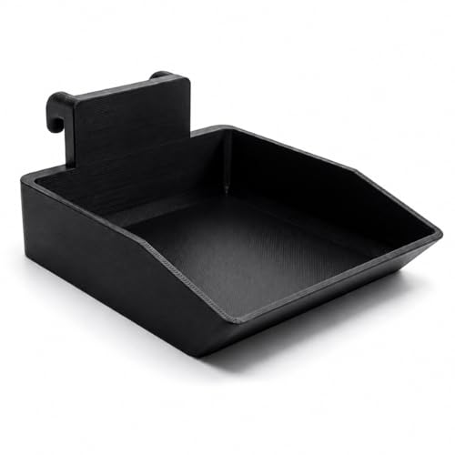splash n color Pegboard Tray for IKEA Skådis Wall Panel – Slot-in Accessory Holder | No Screws Needed | Small Parts Storage Bin for Craft Room, Office, Garage Workshop Organization