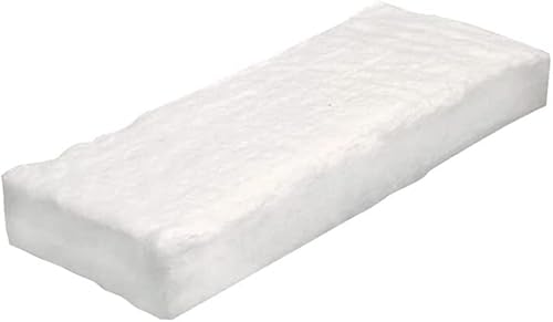 Beekeg 10 Stückes 5 * 5 cm keramikwolle für bioethanol，keramikschwamm für bioethanol Kamin，tischkamin Indoor，Tischkamin Ersetzen Sie den Docht，tischkamin Ethanol Ceramic Sponge/Ceramic Wool