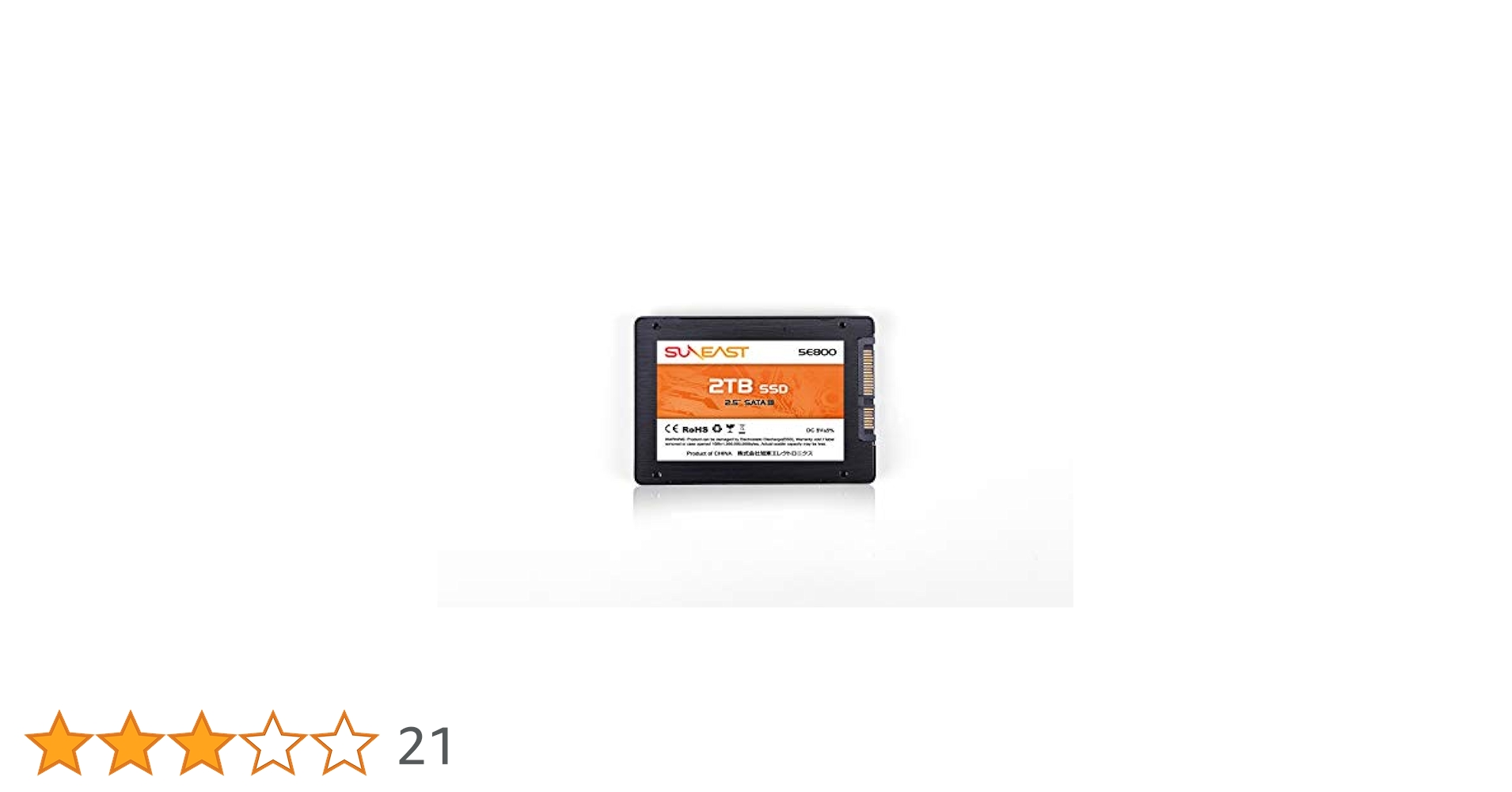 Amazon | SUNEAST サンイースト SSD 内蔵SSD 2TB 2.5インチ