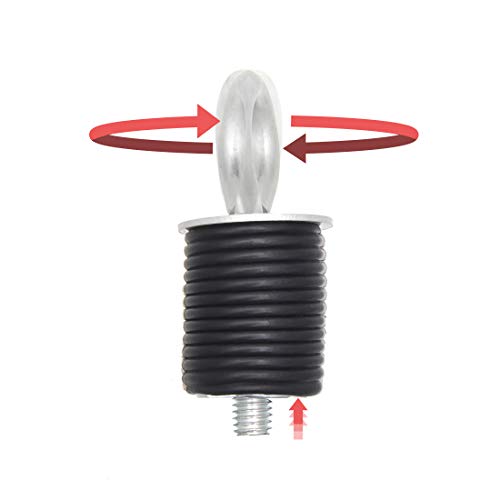 Kmfcdae Atv Tie Down Anchor 1" Set Of 4 Lock & Ride Utv Atv Anchors Fit For Polaris Rzr 900 1000 Xp Turbo Sportsman Ace (6) #TOP4