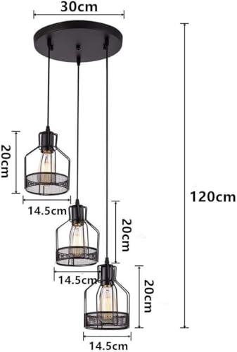 Suspension industrielle métal de qualité supérieure CFWSHJ cage triple rétro - 5