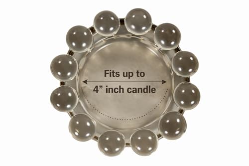 Alice Lane Original Bubble Candle Dish Large – Chic Smoky Glass Candle Dish for Home Decor – Decorative Modern Candle Holder for Small Candles & Diffusers by Alice Lane - Image 2