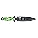 Z Hunter ZB-075-3 Thrower Knife (3-Piece), 7.5-Inch, Green