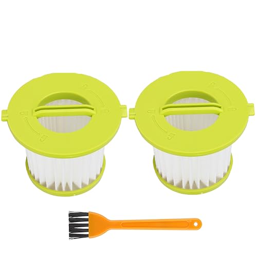 Image of Replacement Filter Compatible with Ryobi ONE+ 18V Handheld Vacuum Models PCL700 PCL704 PCL705 Compare to Part # A32F05N A32HF00(2 Pack)