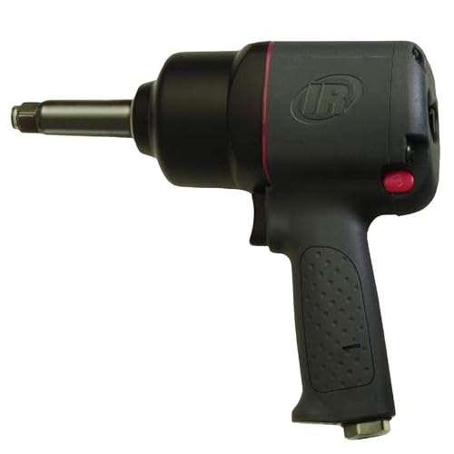 Ingersoll Rand 2130-2 1/2" Air Impact Wrench with 2" Extended Anvil, 550 ft-lbs Max Torque Output, 9500 RPM, Heavy Duty, Lightweight, Use for Changing Tires, Auto Repair, Black by Ingersoll Rand - Used condition - US$87.94