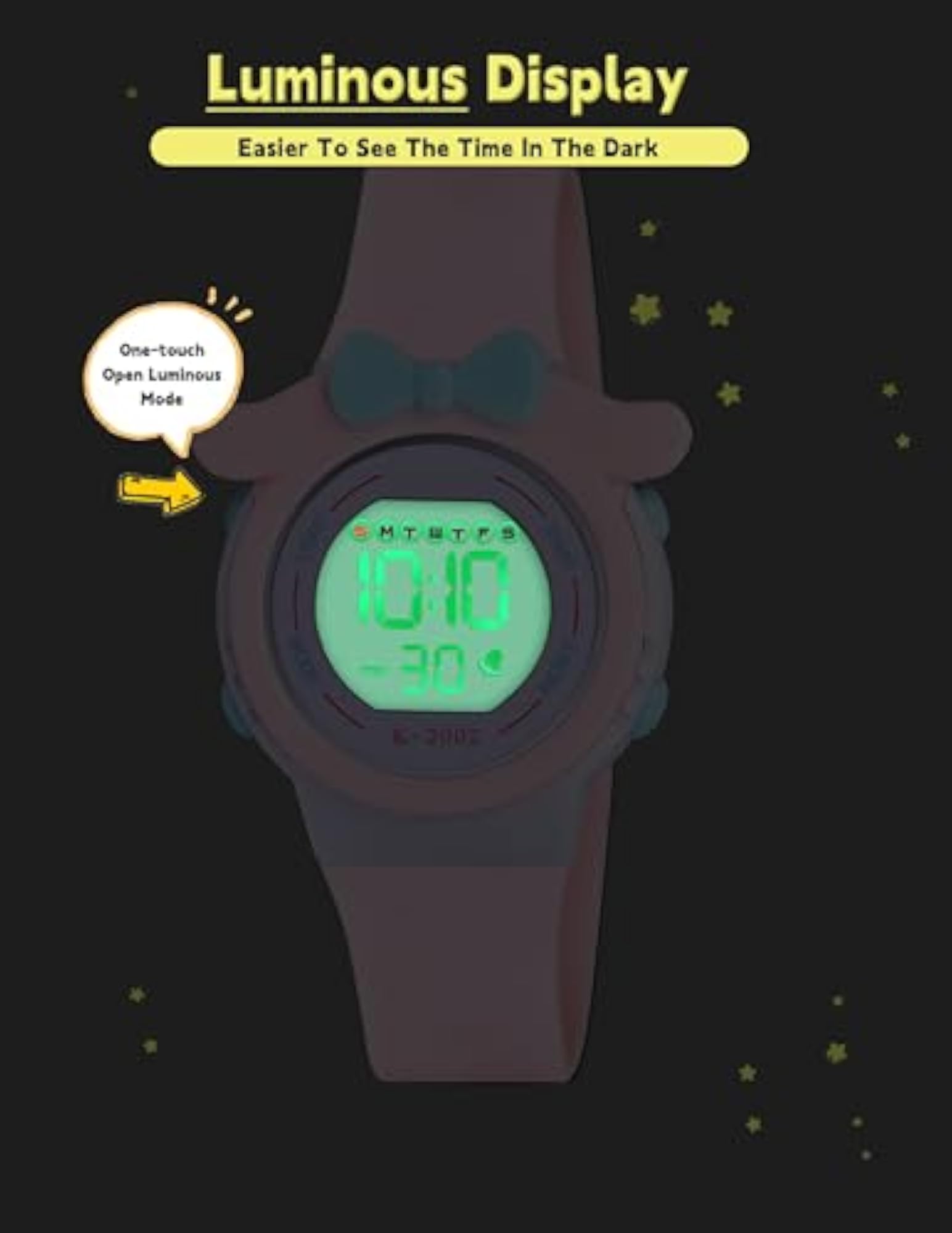 Kids Multifunctional Digital Watch for Girls