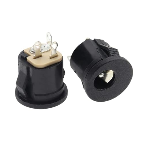 Conector de alimentación CC de 5,5x2,1mm para reparar o instalar tomas de energía, 10 uds.