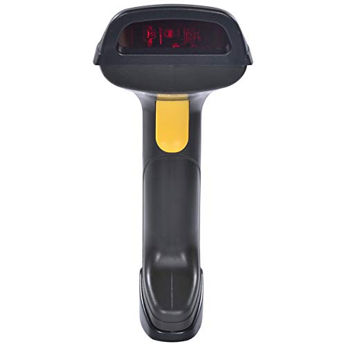 Leitor de Código de Barras Laser sem Fio WCB100 3 em 1 com Leitura Automática- Leitura de Boletos, N